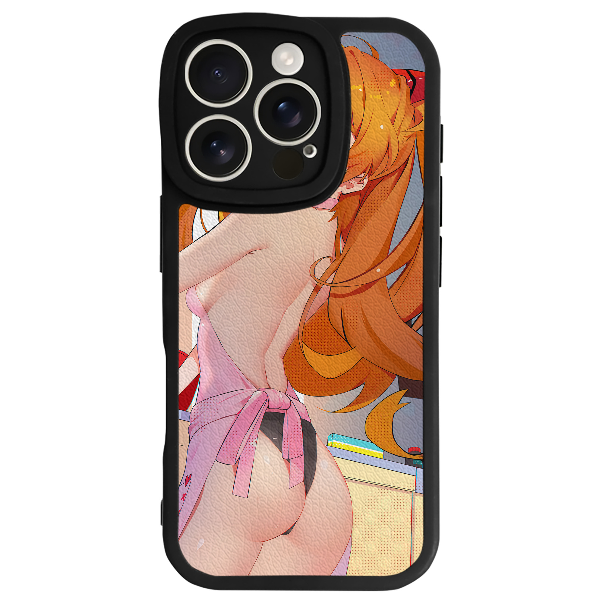 （画像用） EVA 新世紀エヴァンゲリオン 【iPhone 16シリーズ対応】シリコンスマホケース（レザー調） 材質：シリコン